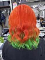 ダンク(DUNK)&nbsp;オレンジ×グリーン×デザインカラー