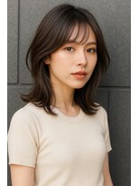 クーシ(kuusi)&nbsp;ミディアムボブレイヤー【高円寺/東高円寺/新高円寺】