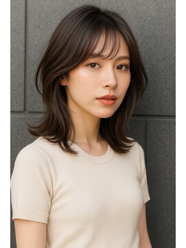 クーシ(kuusi) ミディアムボブレイヤー【高円寺/東高円寺/新高円寺】