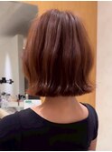 レイヤーボブ/くびれボブ/外はねアレンジ