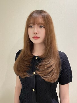ヘアメイク シュシュ(Hair make chou chou) レイヤーカット　韓国レイヤー　髪質改善