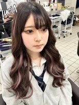 ルシア 京都四条河原町烏丸(LuciA) 【レミー100%/54cm】シールエクステ×ピンクバイオレット