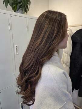 海外風柔らかハイライトベージュ【薬師神】