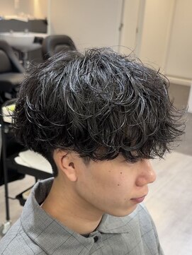 ビカムメンズヘアー 栄店(become men's hair) 無造作シャドウパーマ