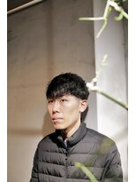 ザプリペアバーバージアイ(THE PREPARE BARBER JIAI)&nbsp;【２０代後半】クセを活かす無骨ナチュラルショート