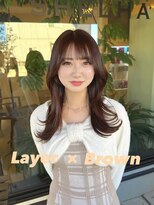 シェルハ(SHELHA)&nbsp;Layer×Brown