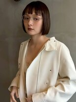 エクー(ECOO)&nbsp;『　  透明感ベージュカラーボブ　　』 　ECOO