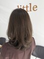 リトル 渋谷(little)&nbsp;ローレイヤー、ワンカールで簡単スタイリング！