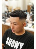 ハイスキンフェードクルーカット
