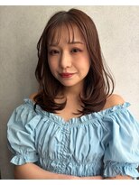 ジルフラン(JILL franc) レイヤーカット3/13チョコレートブラウン