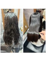 ニドミ 市ヶ尾店(Nidomi)&nbsp;診断カット×髪質改善(縮毛矯正)