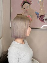メゾン(MEZoN) ハイトーンボブ インナーカラー
