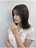 レイヤーカット/イメチェン/ホワイトブロンド/シャドウレイヤー