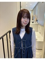 グラッド(glad)&nbsp;ナチュラルストレートセミディ