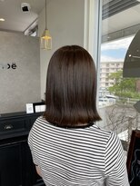 カノエ 宇部小串店(canoe) 透明感カラー/髪質改善