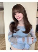 レイヤー／ワンカール/顔まわりカット／自由が丘