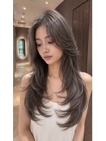 サロウィン 倉敷店(SALOWIN)&nbsp;レイヤーカット37/髪質改善/レイヤー/ボブ/顔周り/縮毛矯正/韓国