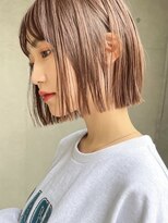 ヨンサンキュウ(439)&nbsp;切りっぱなしボブ髪質改善