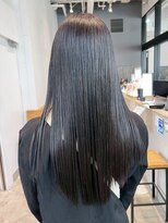 アルバム 銀座(ALBUM GINZA) ブリーチなしセミロングダークブラウン_ba590571