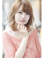 アルス(ars)&nbsp;ミディアム×ふんわりパーマ