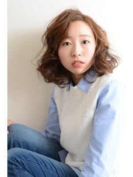 アダムスブォーノ(adamsbuono) 大人系ウェーブボブ