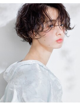 ビファインべクス(Befine becs) 【Befine京都】クールカジュアルな、こなれショートパーマ
