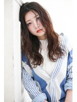 ラフィス ヘアー リノ 三宮店(La fith hair lino) 【La fith】 ゆるふわくびれセミロング