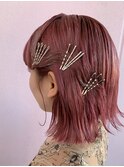 【CIENA】金箔金ピンヘアアレンジ☆＠吉澤