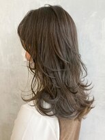 アルバム 渋谷パルコ(ALBUM) カーキグレージュレイヤー_セミウェットウェーブ_ba307551