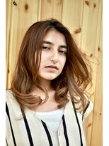 ブゾン(buZon)&nbsp;【buZon高田馬場】立体ウェーブ×ミディアム