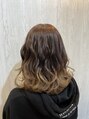 テーラヘアー 南行徳店(TELA HAIR) グラデーションカラーで下ろしても結んでも可愛いスタイルに！