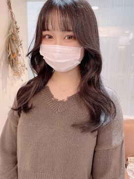 ジーナ 名駅(XENA.) 《xena》haru☆目元パッチリ!湿気に負けない前髪♪