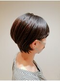 大人のショートボブ