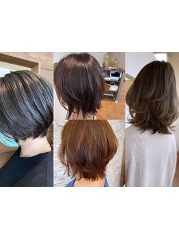 「明るい色味」「ツヤ感」を叶える白髪ぼかしハイライトが人気。白髪染め・リタッチメニュー有◎