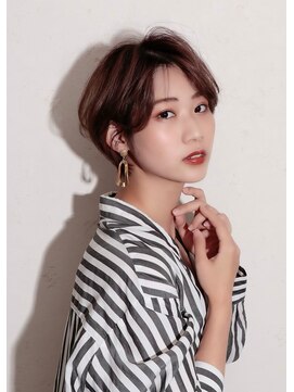 ユートラクト 守口竜田通り店(U-tract) クール可愛いショートボブ