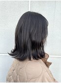 外ハネミディ/グレージュカラー[表参道/髪質改善/ハイライト]Mai