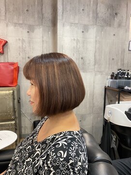美容室 トゥッカ(tukka) 前下がりボブ