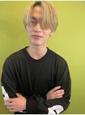 《SOYON》外国人風センターパート×サニーブロンド