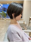 大人可愛い20代30代40代50代◎暗髪ショートボブ