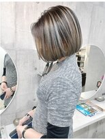 パープル(purple)&nbsp;シルバーバレイヤージュ