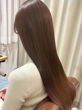 アンス 大阪梅田(ANs.) 20代30代40代髪質改善トリートメント艶感オレンジべージュ透明感