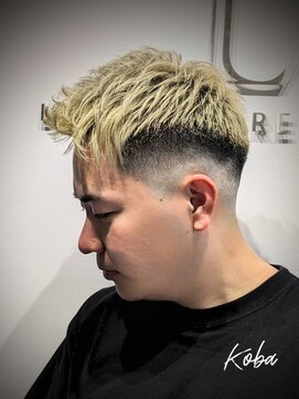 リバティシェアバーバー 銀座(LIBERTY SHARE BARBER) ハイトーン/スキンフェード/ベリーショート/アップバング