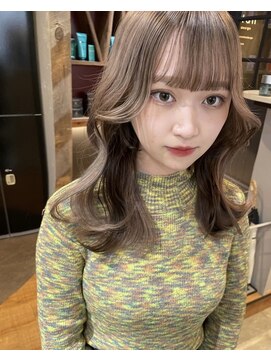 リリー(Lilley) (lilley内堀)韓国ヘア×ローライト×インナーカラー