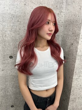 イキ 表参道(iki omotesando) ミディアムヘア/スラッシュ/グレージュカラー/デザインカラー