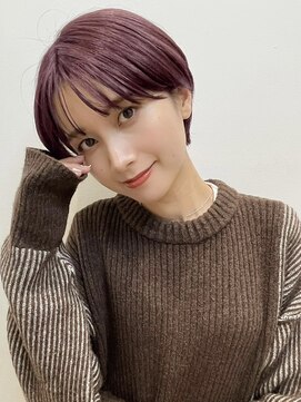 トルネード(TORNADO) マッシュショート ワインレッド 顔まわりカット 学割U24 A1116