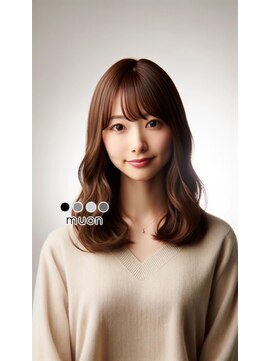 ムオン 平尾店(muon) ミディアムスタイル