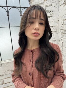 ロンドプランタン 恵比寿(Lond Printemps) レイヤーカットでくびれ韓国風ヘア◎前髪とおくれ毛で小顔効果