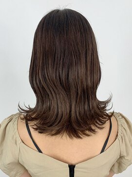 アイティーバイアルバム 藤沢店(IT by ALBUM) オリーブブラウン_グレーベージュレイヤーロング_ba468161