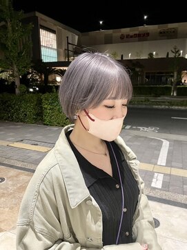 エヌプラス(N+) 切りっぱなしボブ/エアリーロング/美髪/ピンクブラウン