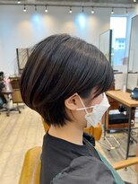 ノットバイベル 大宮(knot by belle)&nbsp;【お客様ヘア】襟足すっきり丸みショート